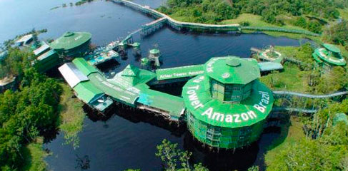 Самый необычный отель Амазонии
