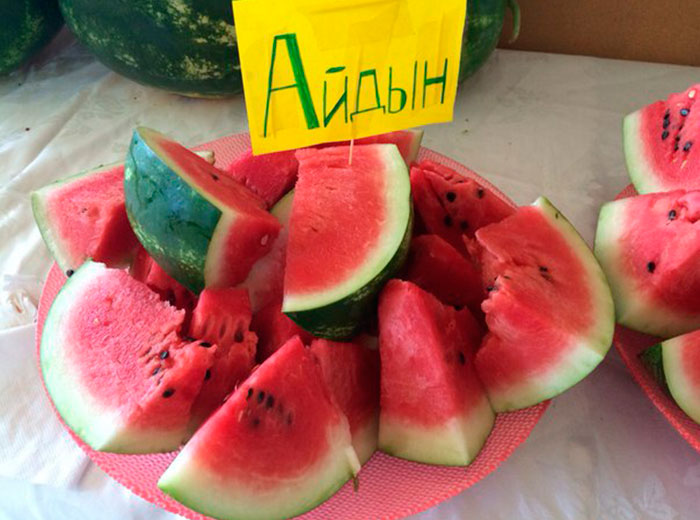 Подкрепившись сладкими и сочными фруктами, мы отправились в путь! 