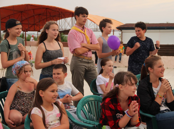 И вот вечером мы собрались на нашу «Welcome-goodbay party»… 
