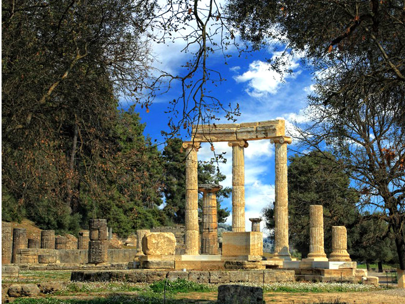 памятники древней архитектуры Олимпии