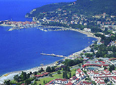 Вид на побережье Черногории