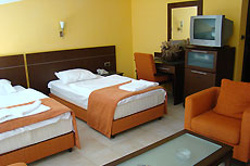  Спальные места в номере отеля Amfora