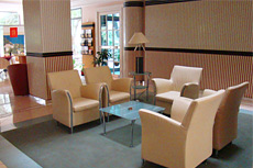Комфортабельная мебель в холле отеля