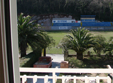 Вид, открывающийся с балкона  отеля 
