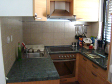 Кухня в апартаменте "Филипп" в Черногории