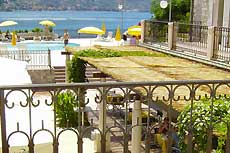 Вид с террасы отеля Splendido в Черногории