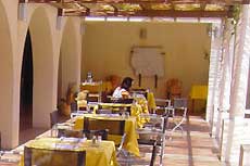Ресторан на террасе отеля Splendido в Которе