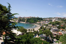  Вид на побережье Черногории