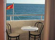 Вид с балкона отеля в Черногории "Барселона"