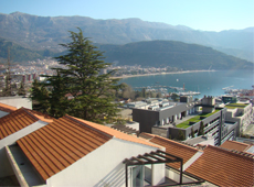 С террасы виллы Видиковац Люкс вы будете наслаждаться природой черногории