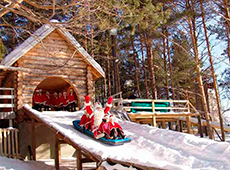 Веселые зимние развлечения на родине Деда Мороза
