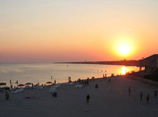 Западный берег Крыма. Межводное