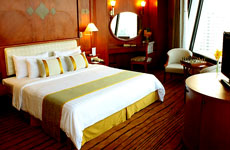 Из окон просторных и изысканно оформленных номеров Amari Atrium Hotel открывается впечатляющий вид на Бангкок.