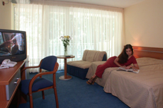 Обстановка в апартаменте отеля «Мираж»