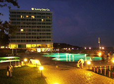 Подсветка отеля «Вероника» в Болгарии