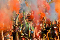 Фестиваль красок состоится в Индии 27 марта